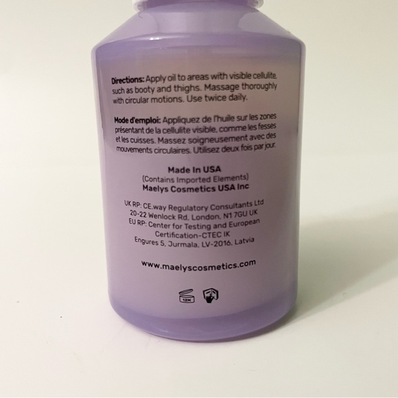 MAELYS Get Cheeky Enriched Cellulite Oil 2 fl oz / 60 ml - Picture 4 of 8